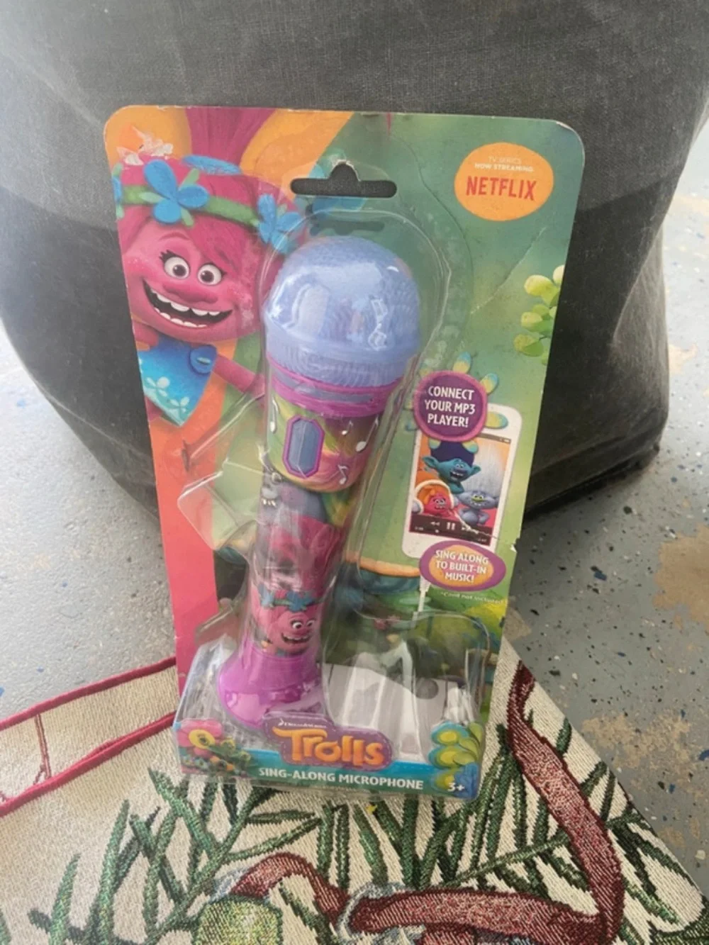 Trolls Sing-Along Microphone - Purple & Light Blue